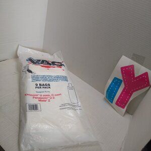 9 cloth HEPA H10 vacuum bag fit Kenmore U L  O 50688 50690 Miele Z